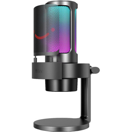 Мікрофон Fifine A8 RGB Black (A8)