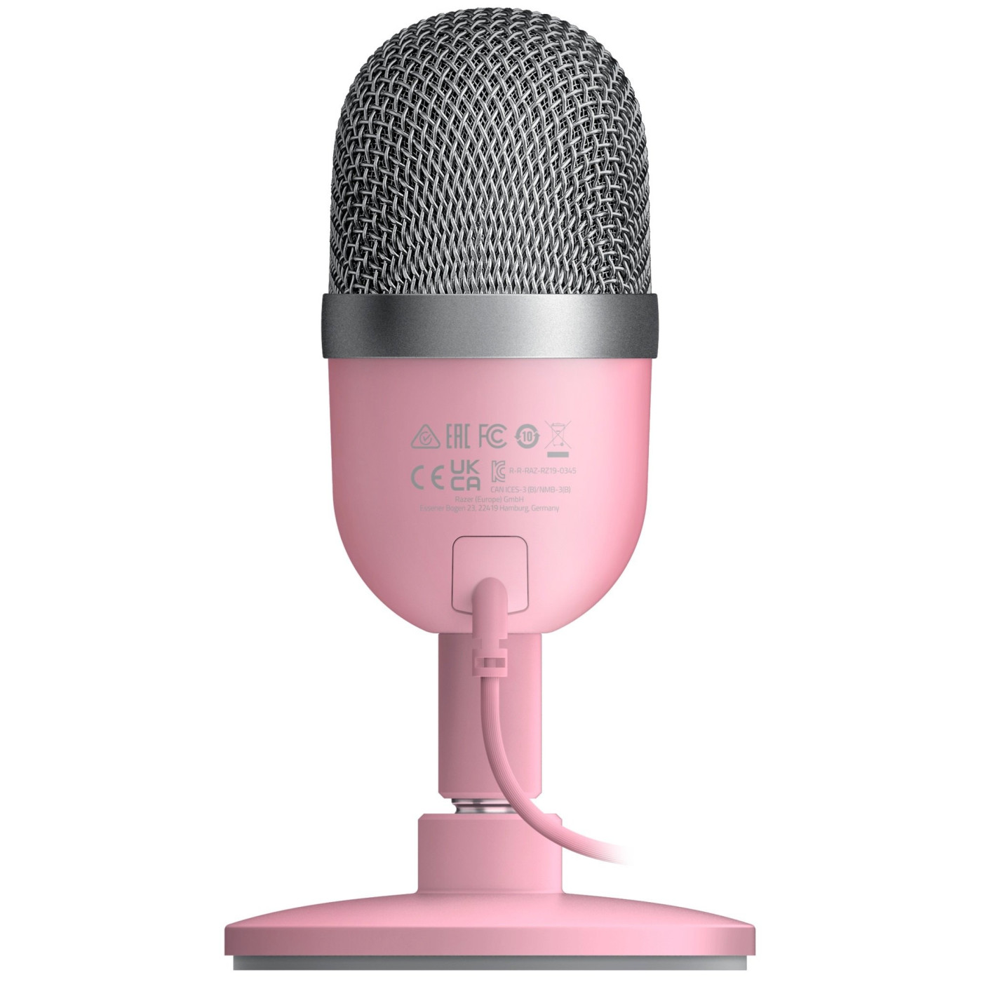 Мікрофон Razer Seiren Mini Quartz USB Pink (RZ19-03450200-R3M1)
