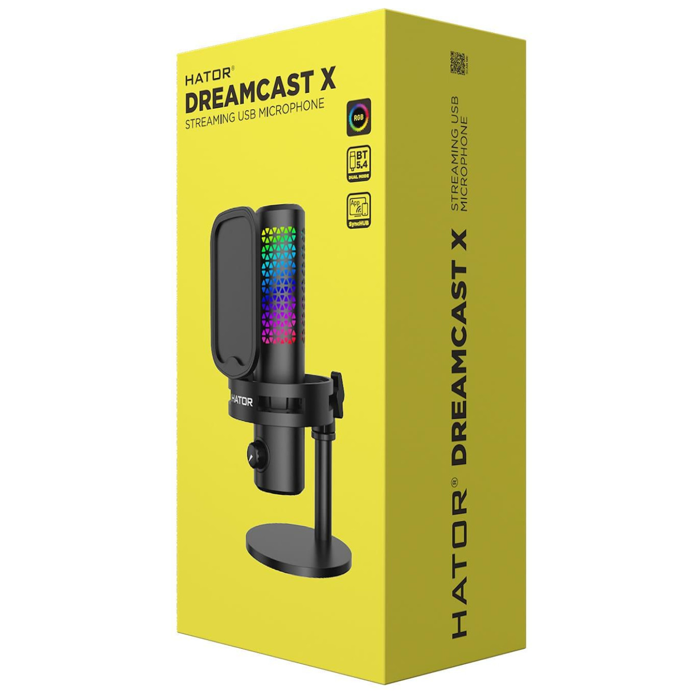 Мікрофон HATOR Dreamcast X RGB Black (ESS10)