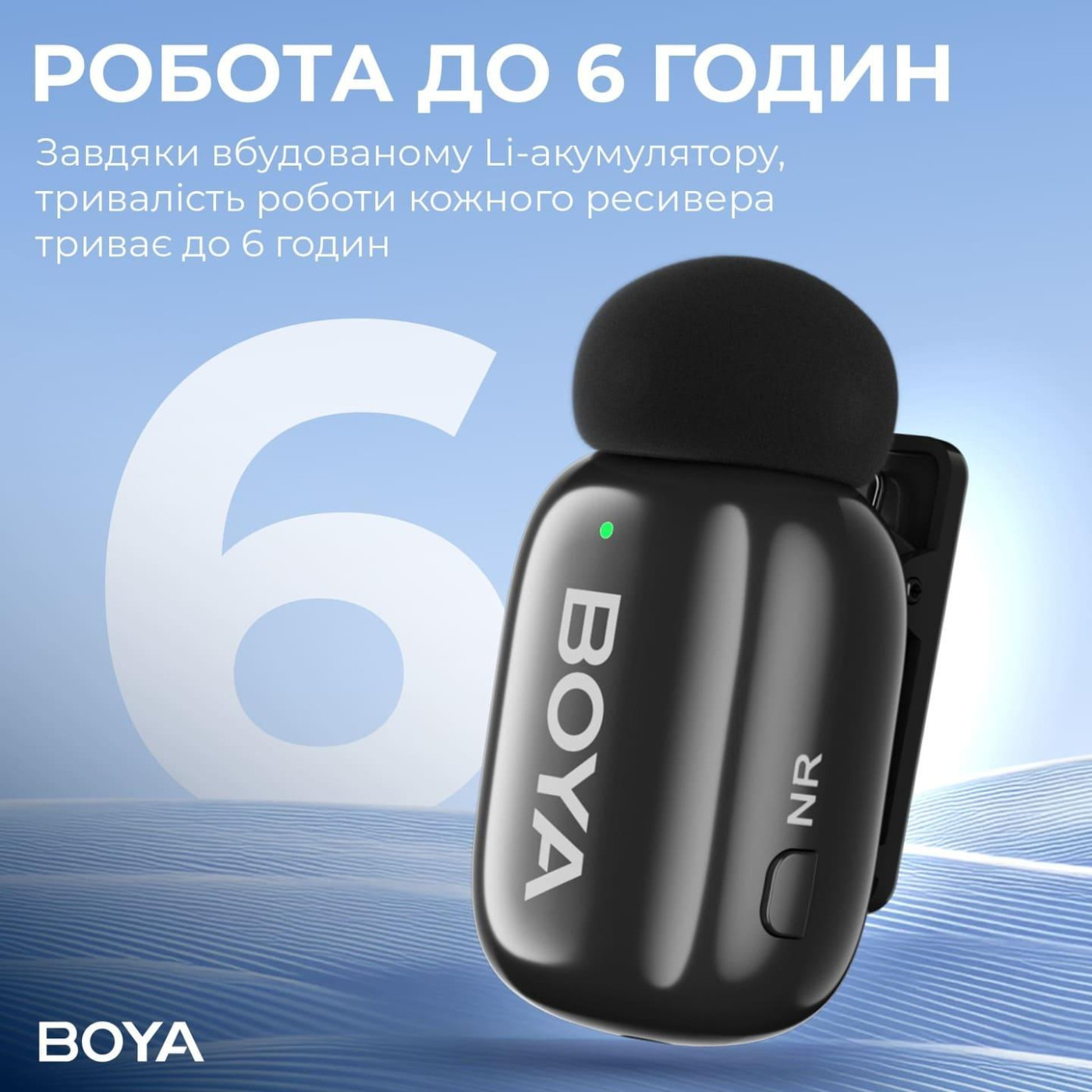 Микрофон Boya mini-16 Lightning Black (mini-16)
