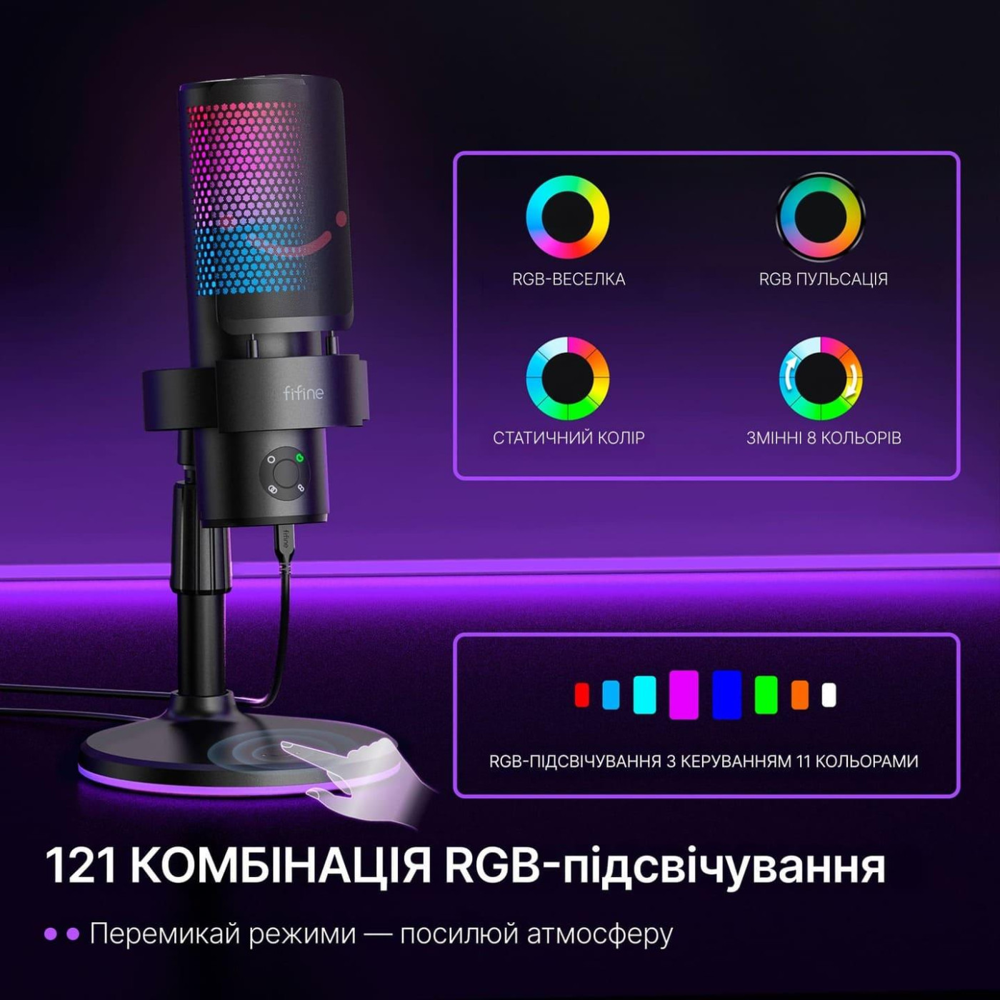 Мікрофон Fifine A9S (A9S)