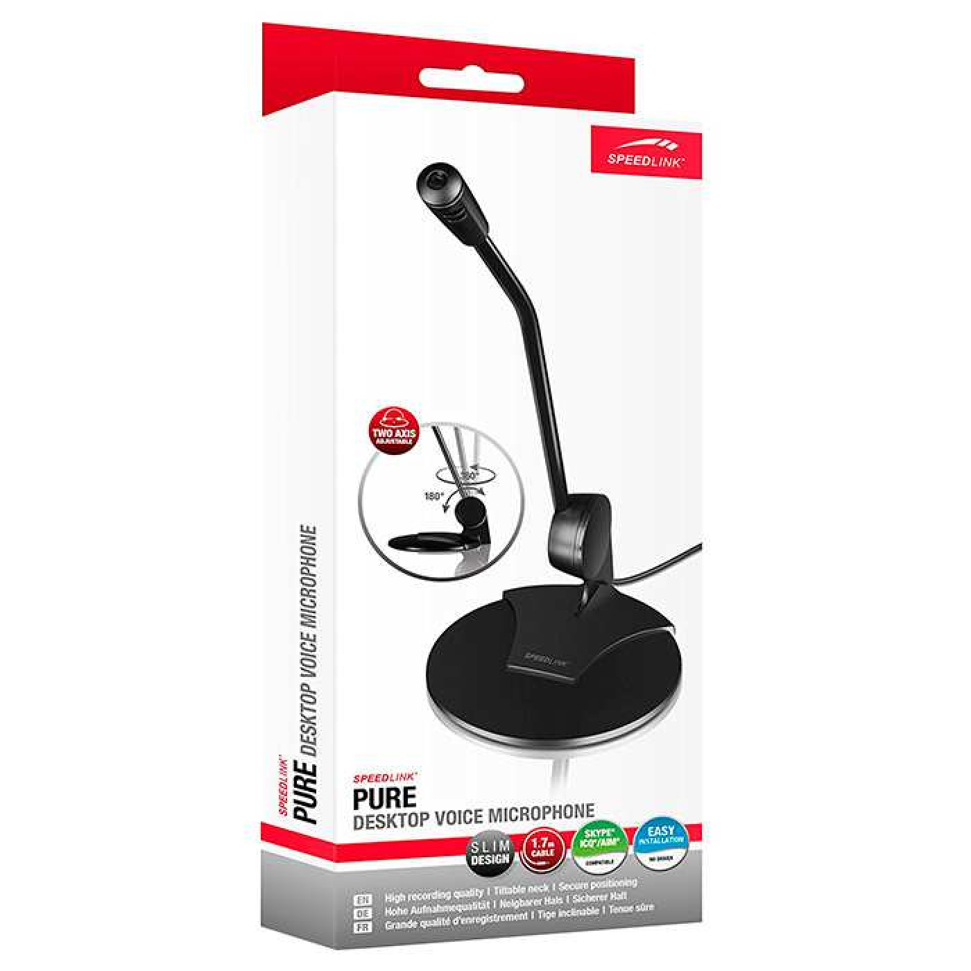 Микрофон Speedlink PURE (SL-8702-BK)
