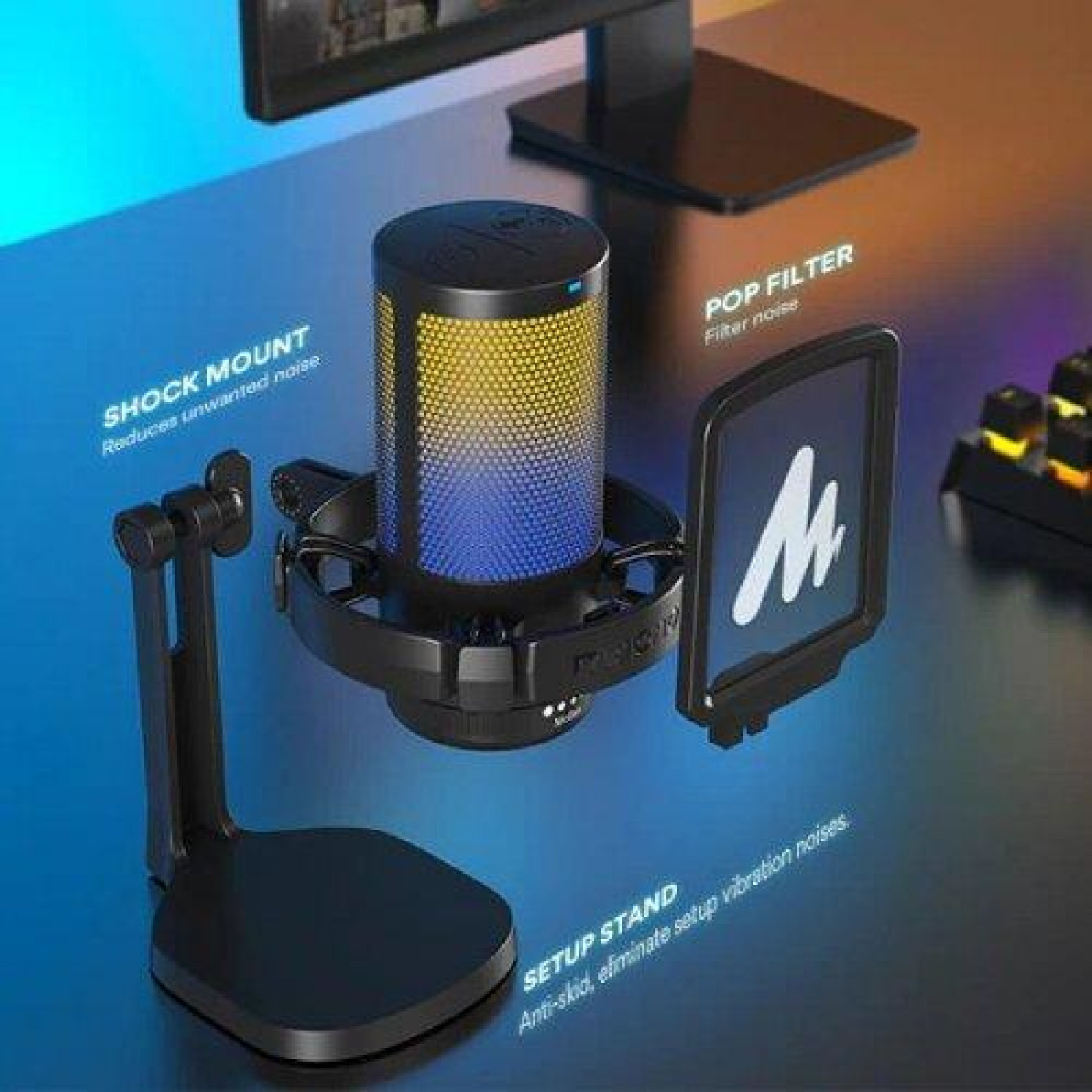 Микрофон Maono DGM20 Black (G-000003776)