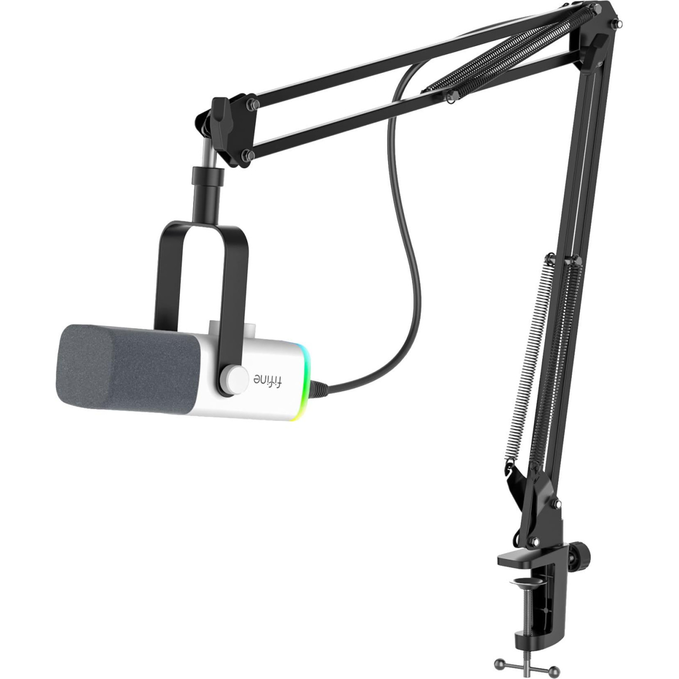 Мікрофон Fifine AM8TW USB/XLR White (AM8TW)