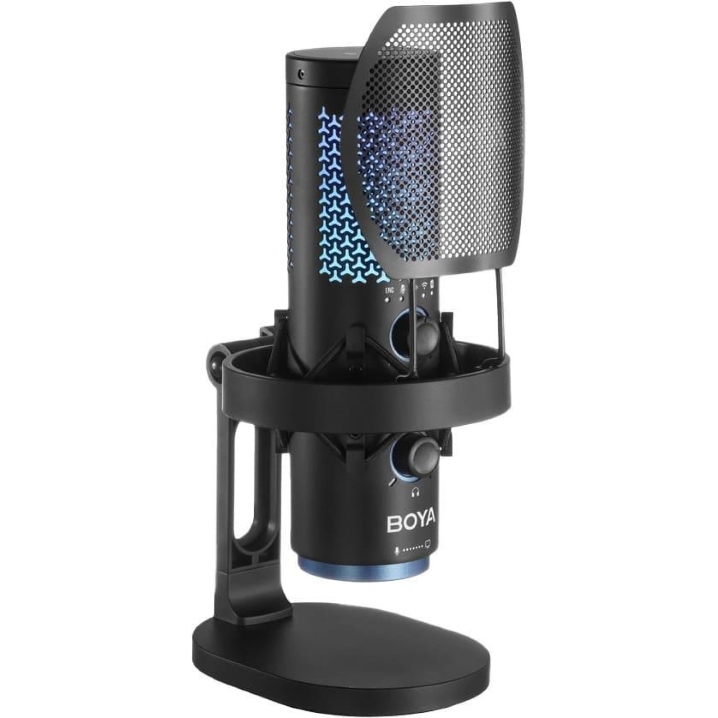 Микрофон Boya K5-02 RGB Black K5-02)