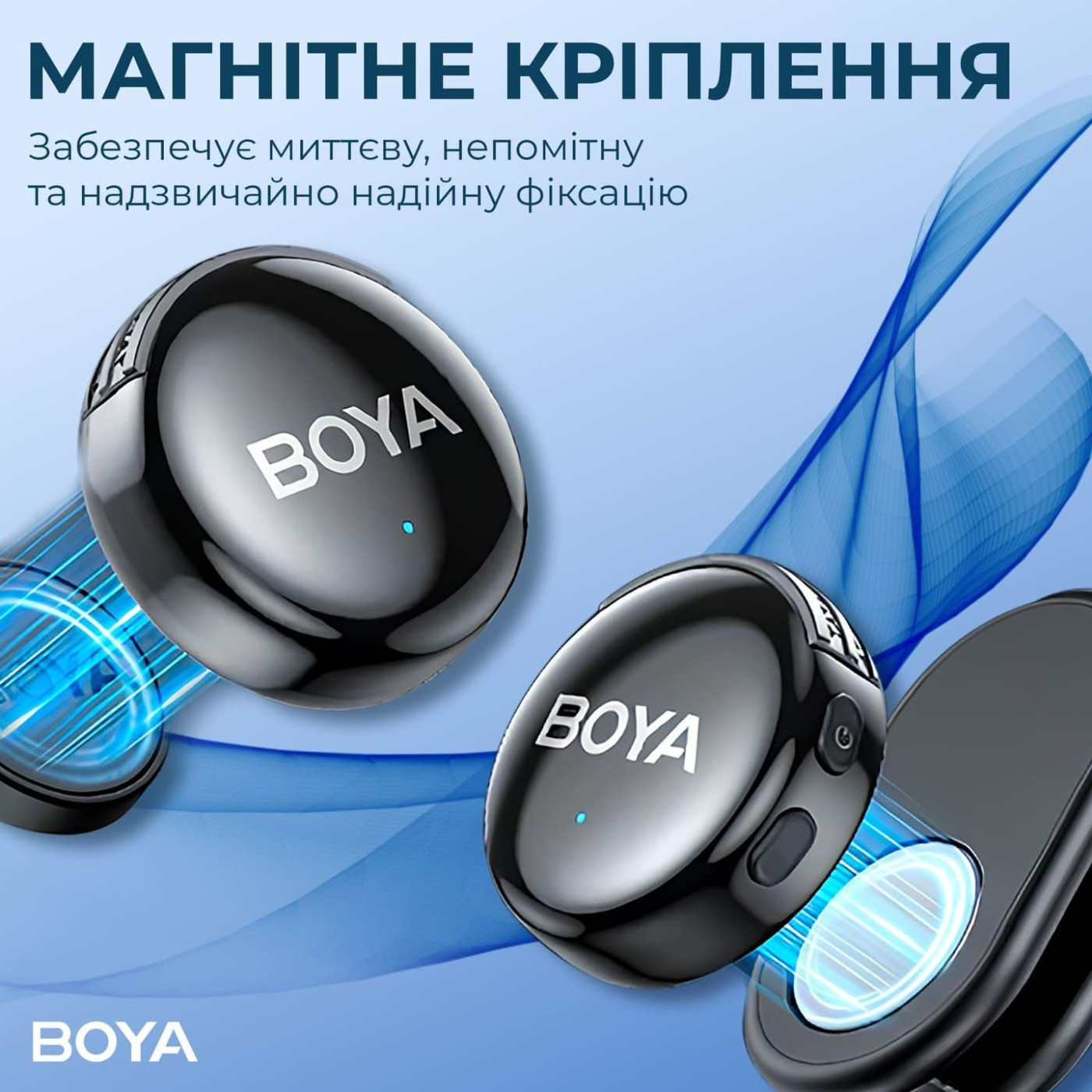 Микрофон Boya LINK 3-01 Type-C/TRS/Lightning Black (LINK 3-01)