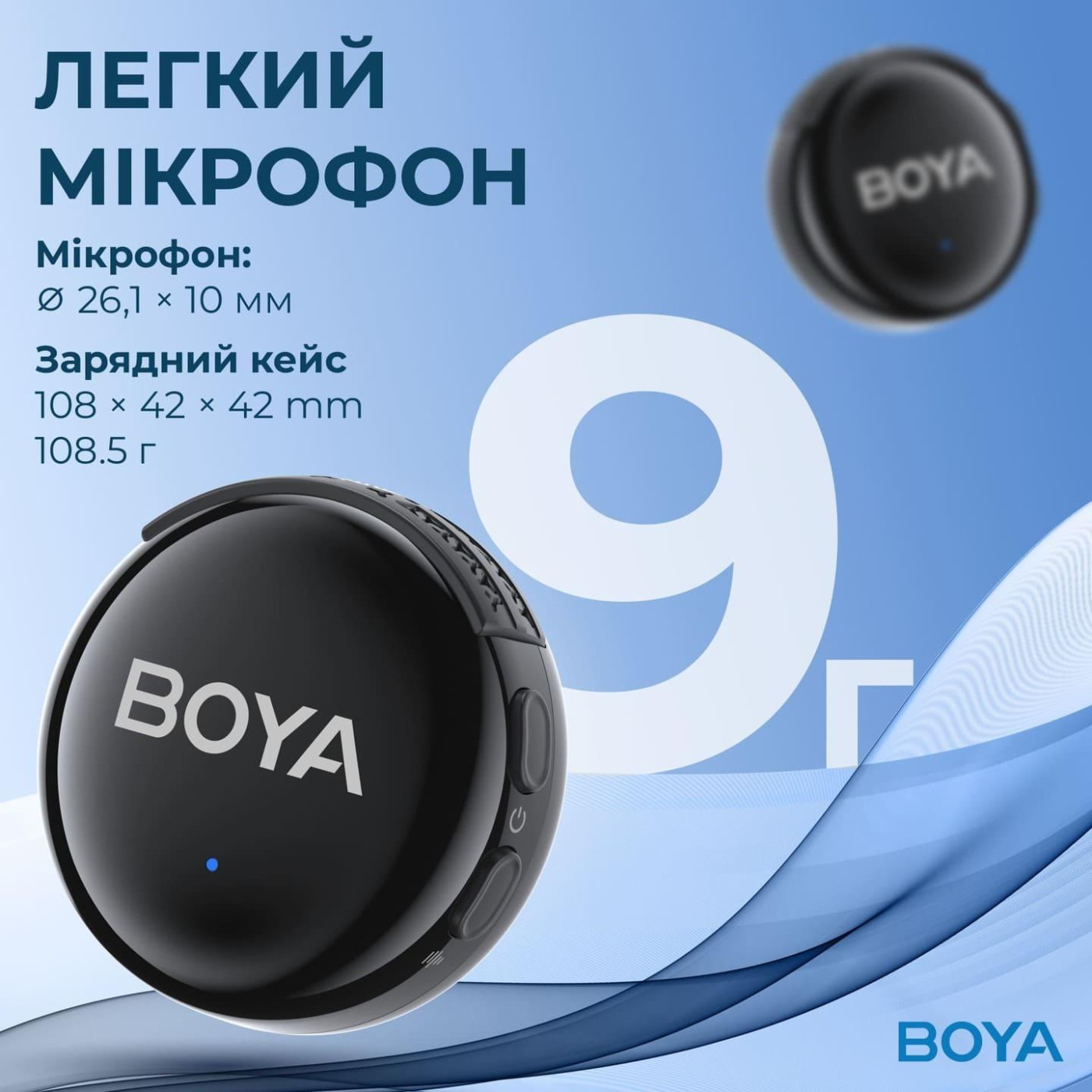Микрофон Boya LINK 3-01 Type-C/TRS/Lightning Black (LINK 3-01)