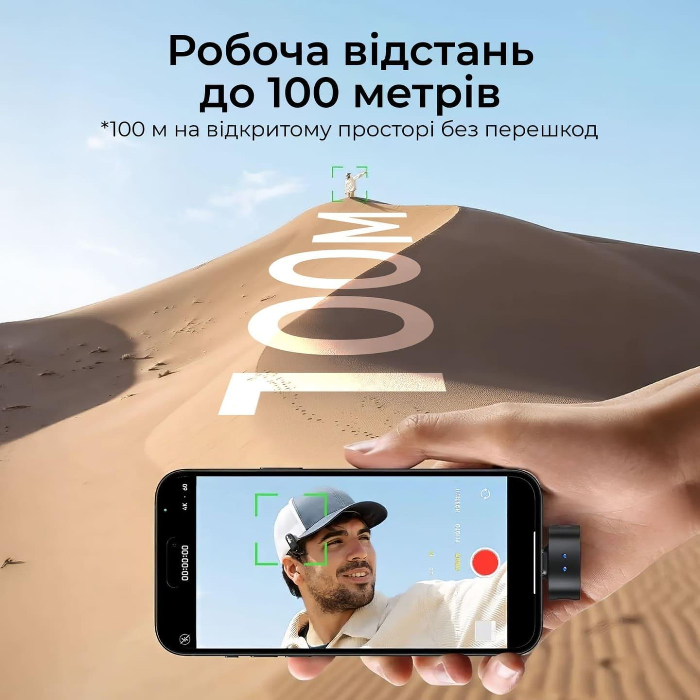 Микрофон Boya Magic-02 Type-C/Lightning Black (Magic-02)