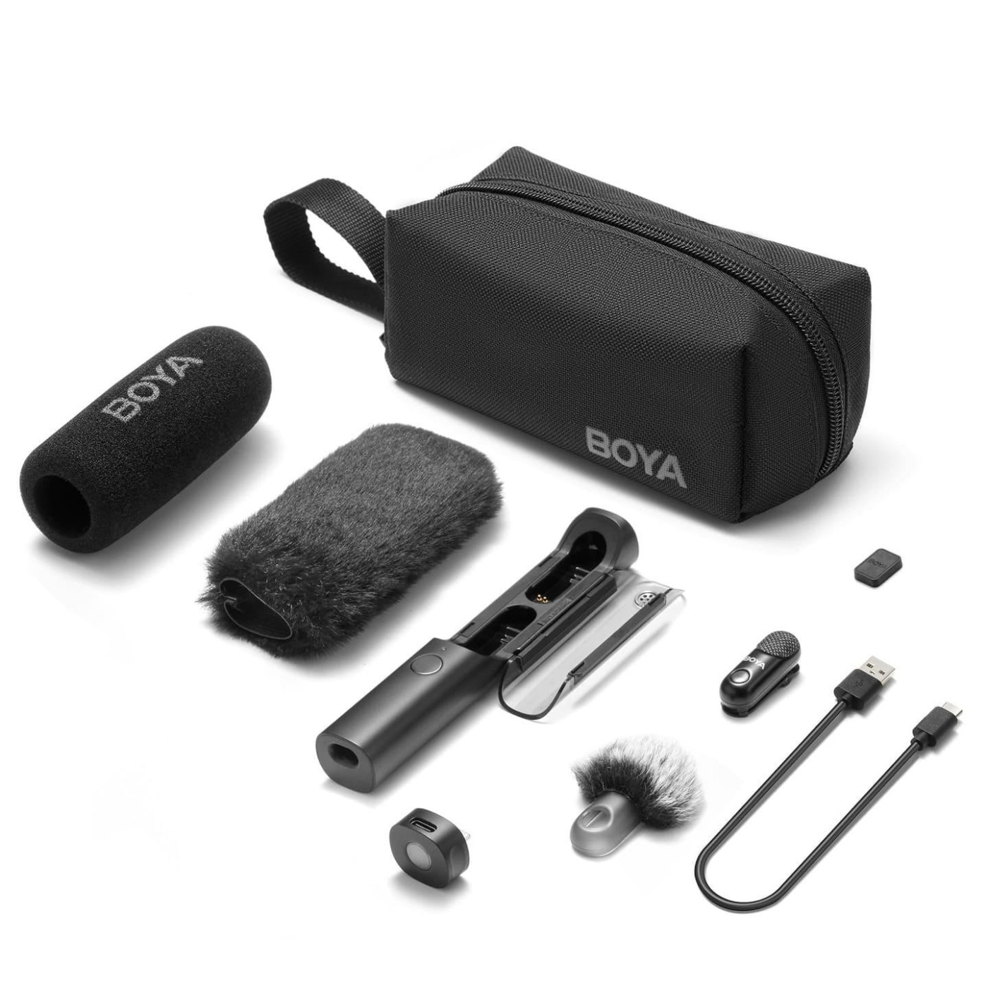 Микрофон Boya Magic-07 Type-C Black (Magic-07)