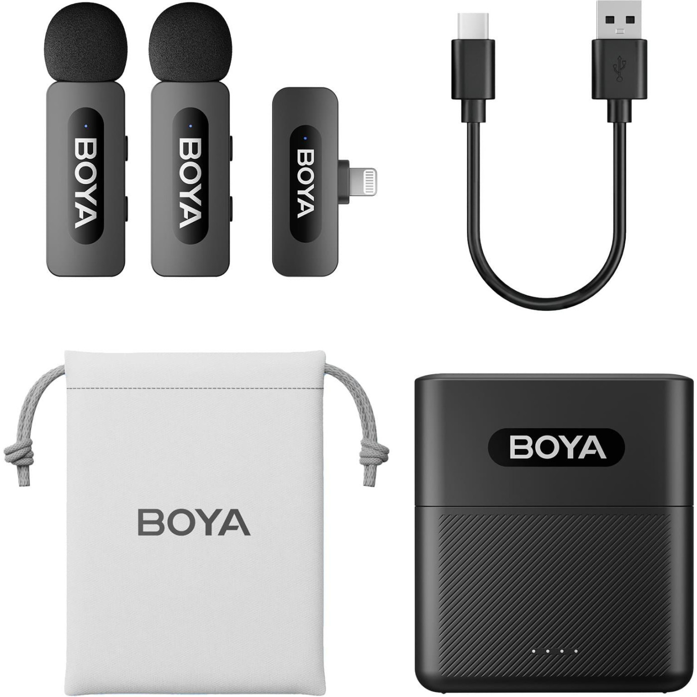 Микрофон Boya BY-V3 Lightning Black (BY-V3)