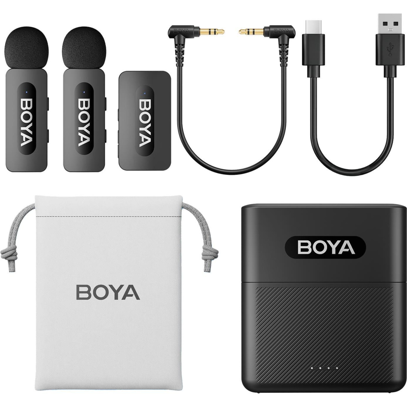 Микрофон Boya BY-V35 TRS for camera Black (BY-V35)