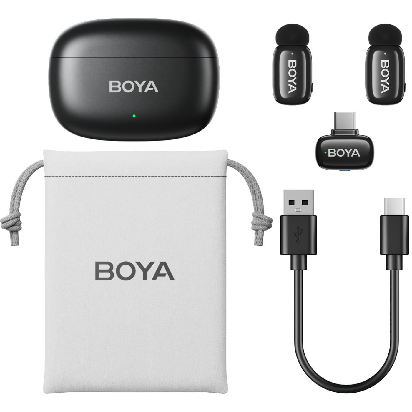 Микрофон Boya mini-14 Type-C Black (mini-14)
