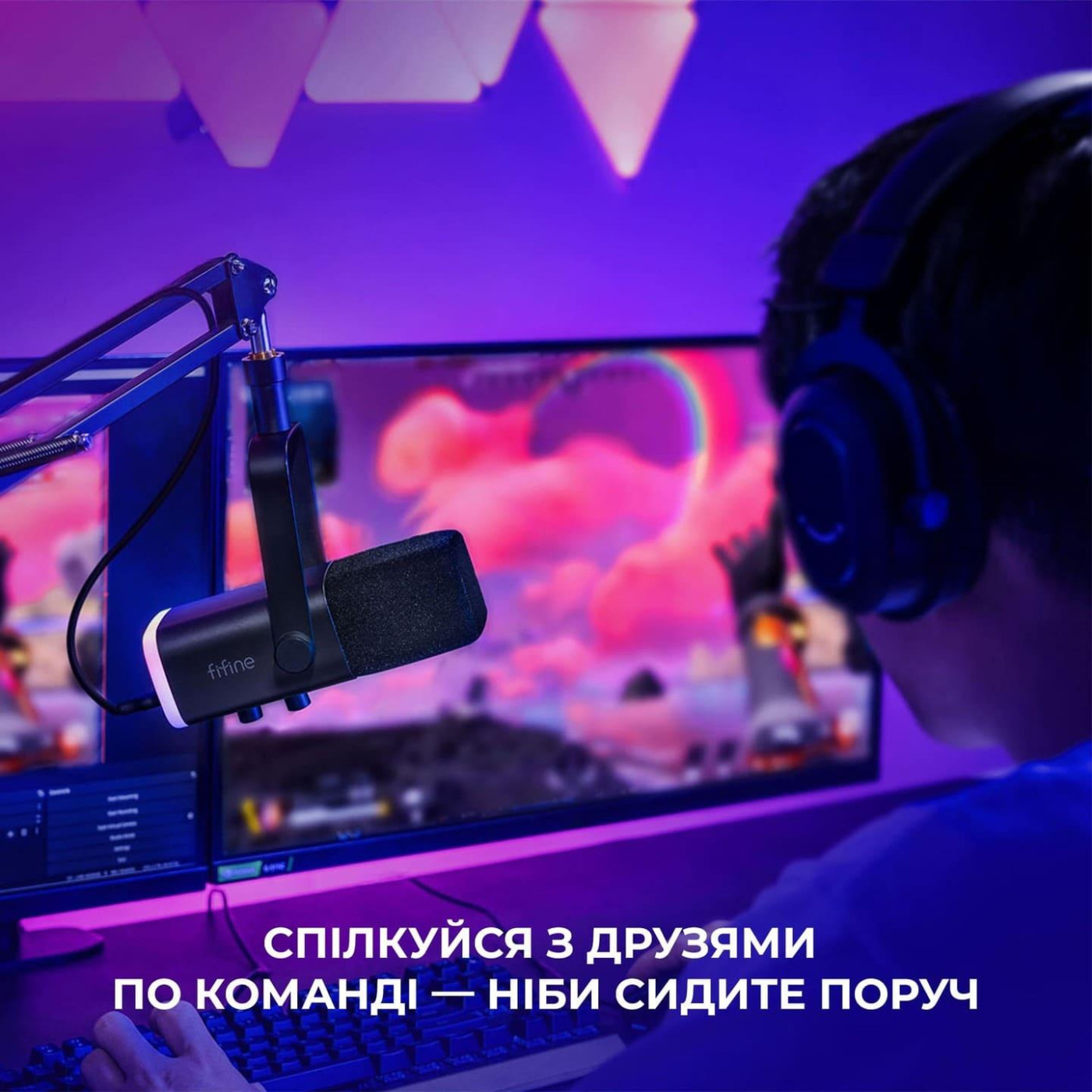 Мікрофон Fifine AM8T (AM8T)