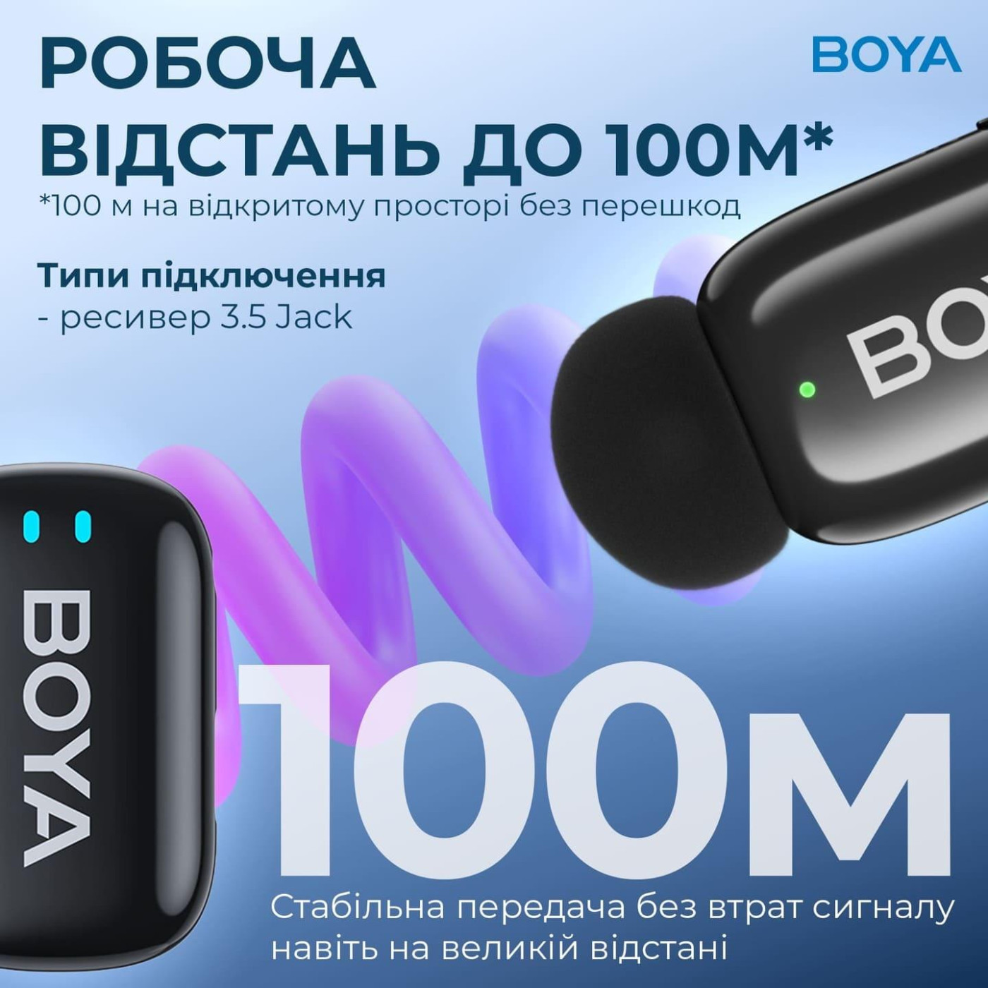 Микрофон Boya mini-18 TRS for camera Black (mini-18)