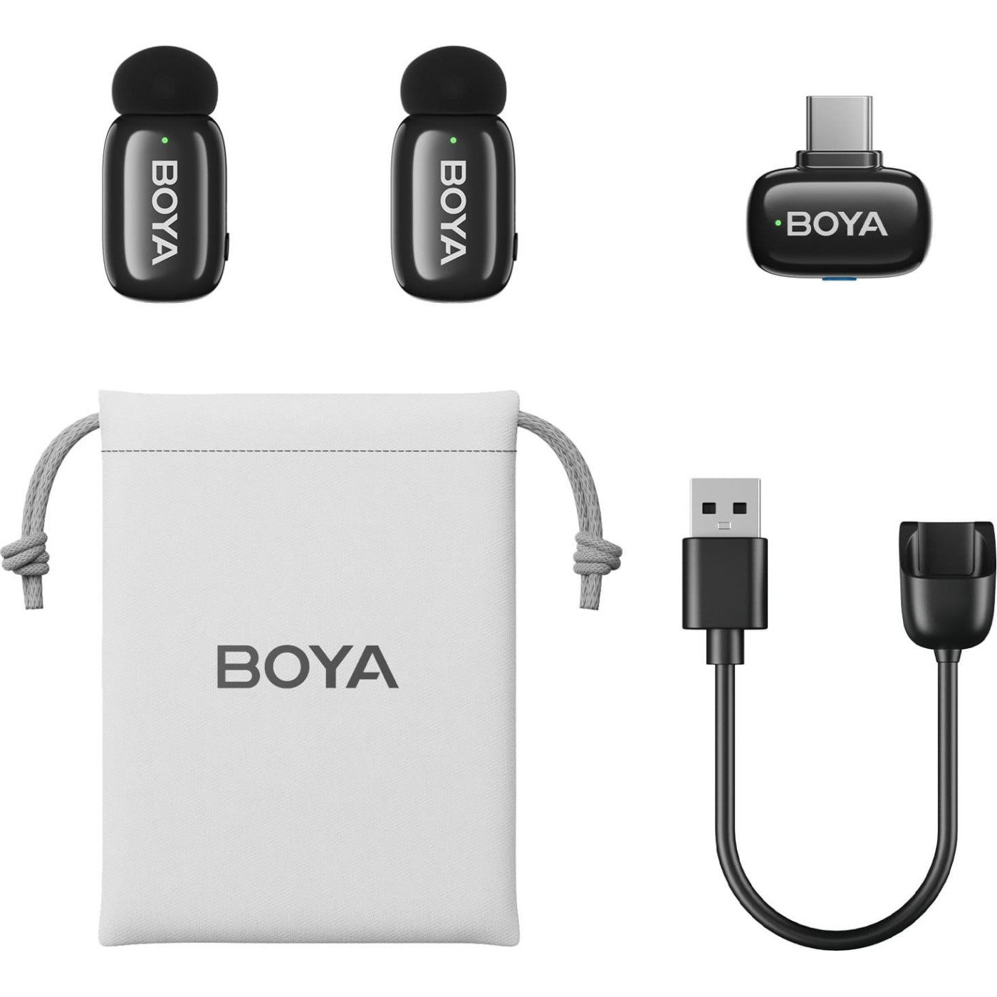 Микрофон Boya mini-23 Type-C Black (mini-23)