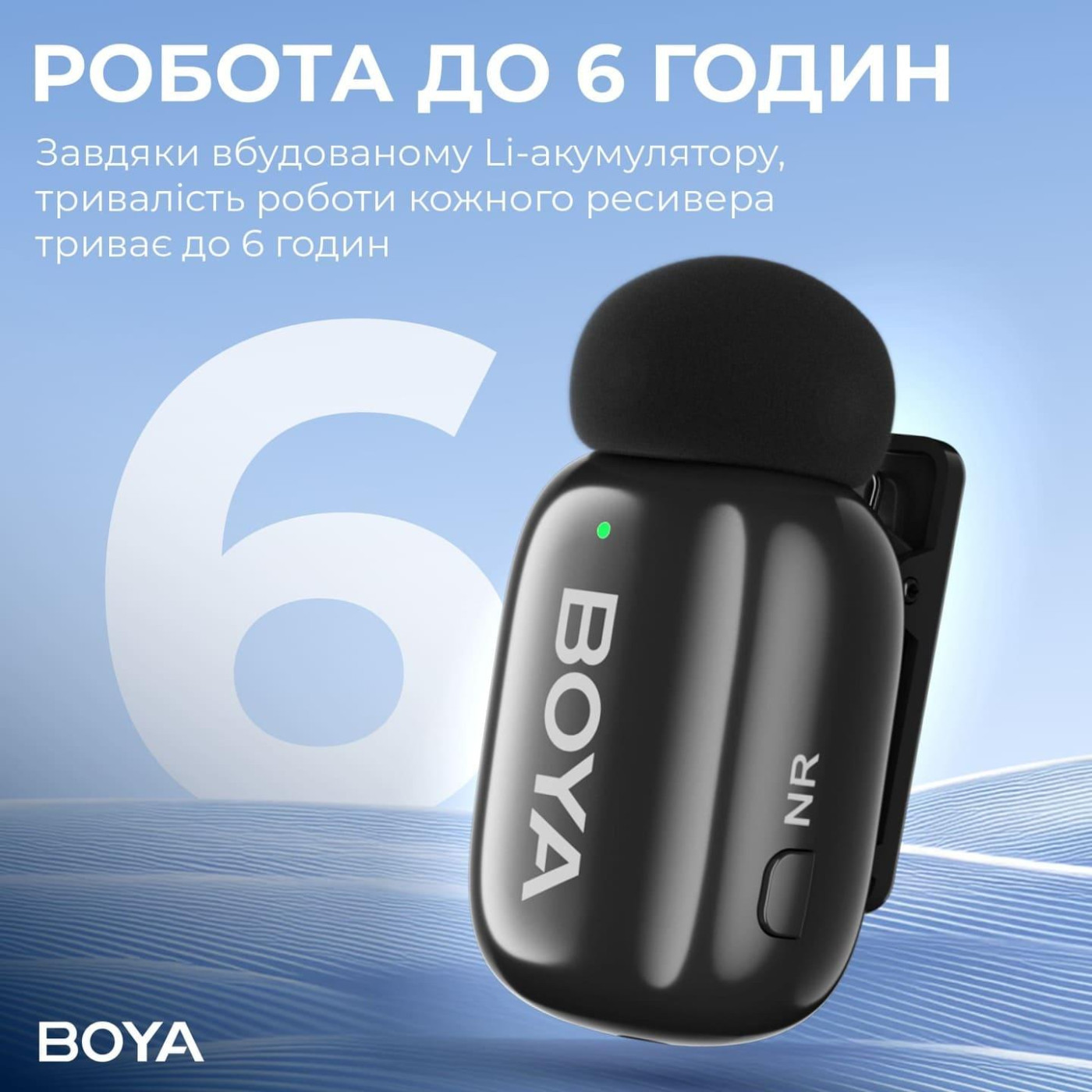 Микрофон Boya mini-23 Type-C Black (mini-23)