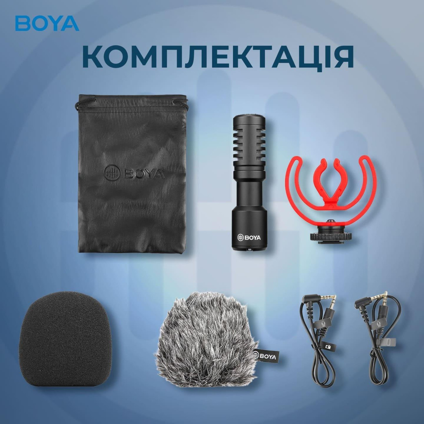Микрофон для камери Boya BY-MM1+ (BY-MM1+)