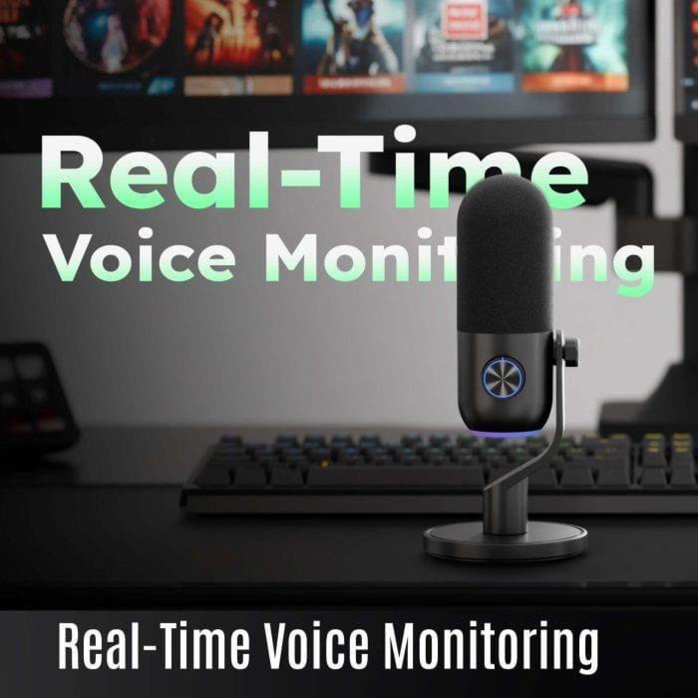 Микрофон STREAMPLIFY MIC MINI-48-RGB-ST Black (SPMC-MM1C327.11)