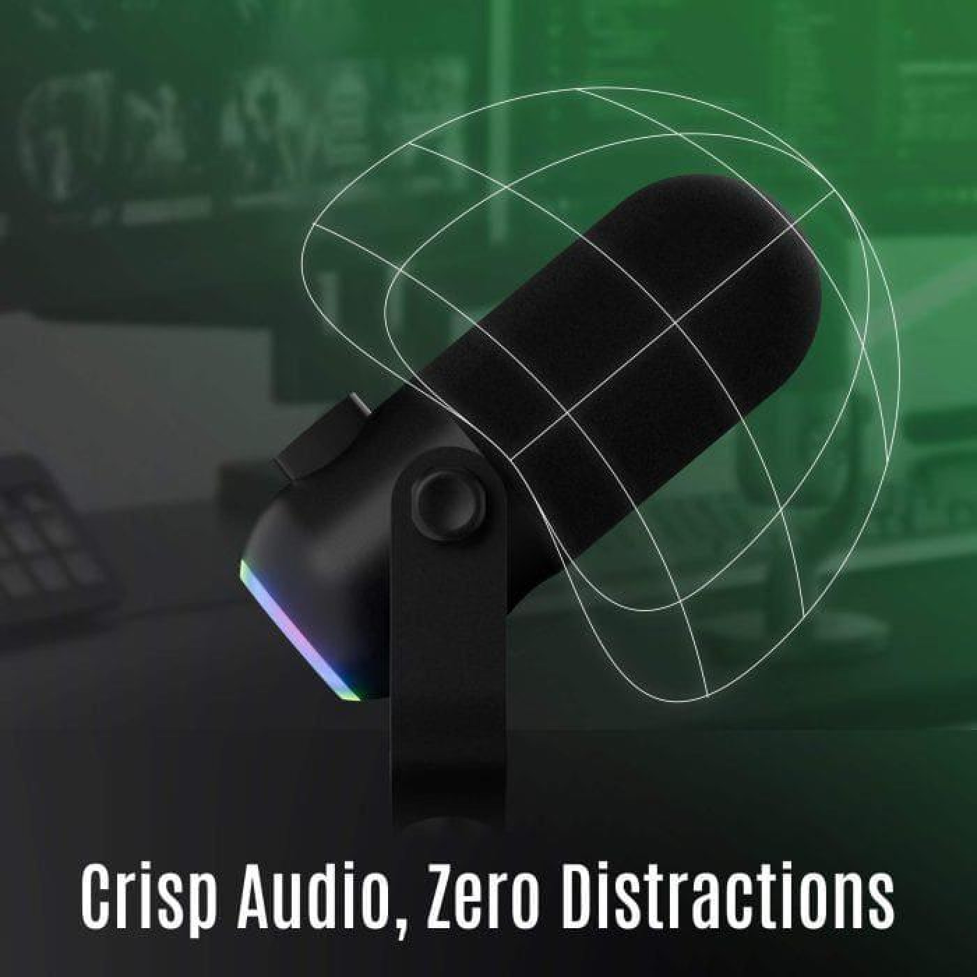 Микрофон STREAMPLIFY MIC MINI-48-RGB-ST Black (SPMC-MM1C327.11)