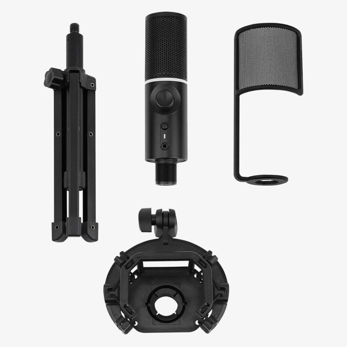 Микрофон STREAMPLIFY MIC-48-RGB-TP Black (SPMC-MZ1C127.11)