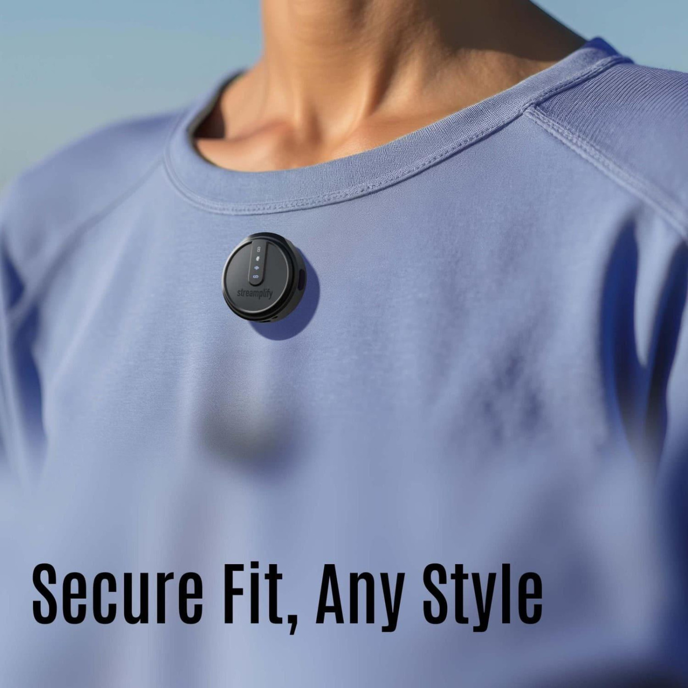 Микрофон STREAMPLIFY MIC GO-48-WL Black (SPML-MG1C051.11)