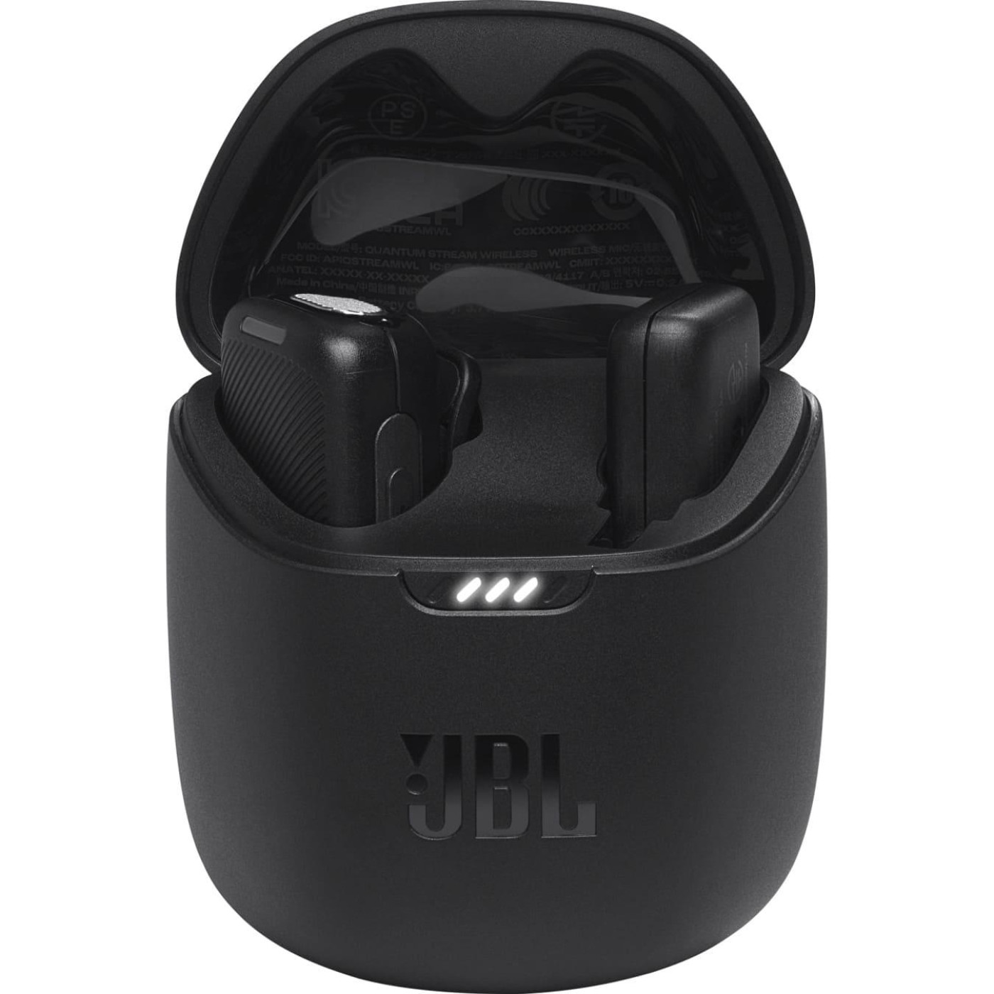 Мікрофон JBL Quantum Stream Wireless Lightning - Black (JBLSTRMWLLGHTBLK)