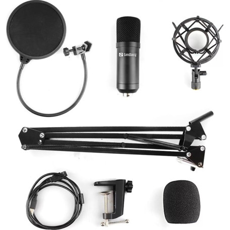 Мікрофон Sandberg Streamer Kit (126-07)