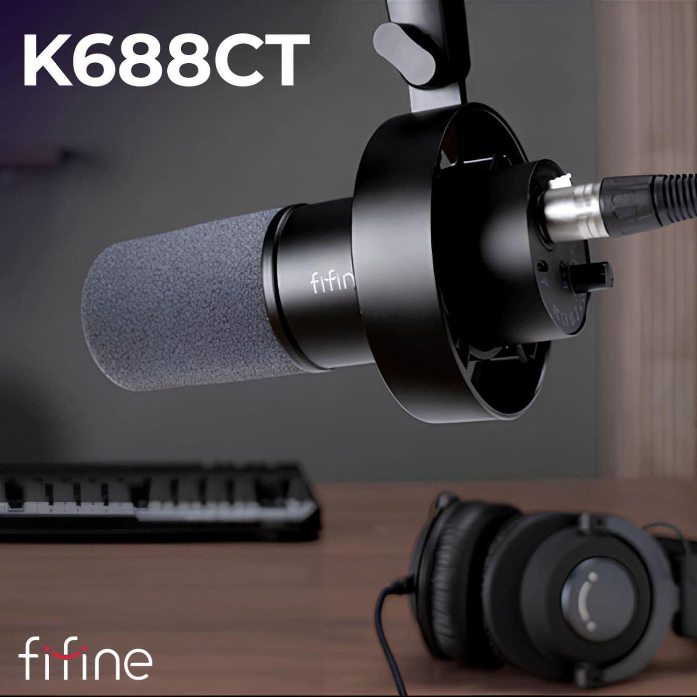 Мікрофон Fifine K688CT USB/XLR (K688CT)