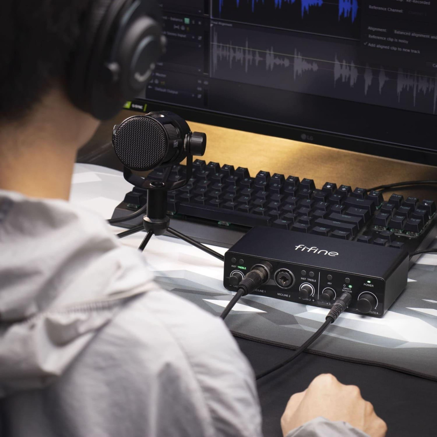 Микрофон Fifine Tank 1 XLR Black (Tank1)