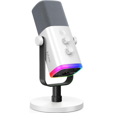 Мікрофон Fifine AM8W USB/XLR White (AM8W)