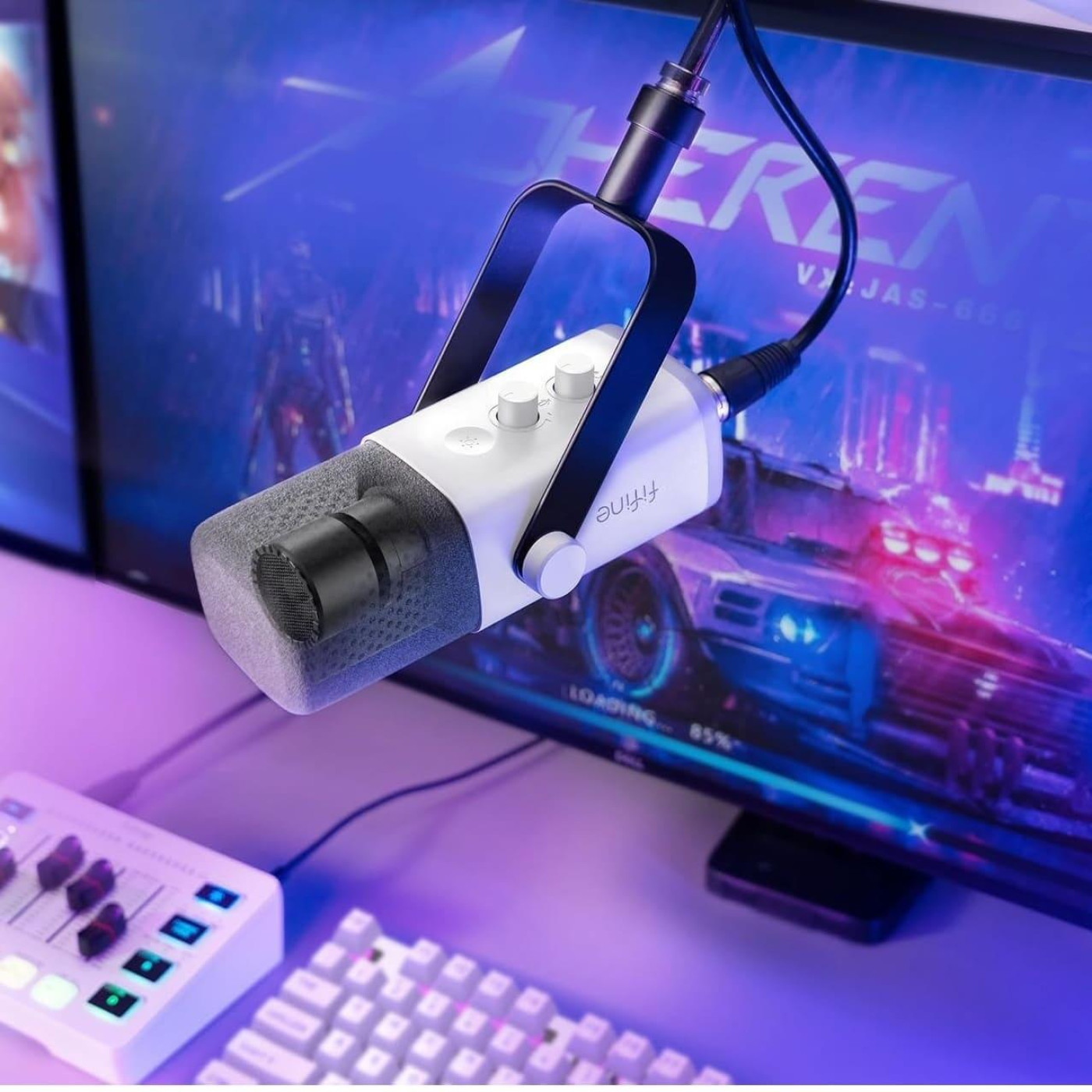 Микрофон Fifine AM8W USB/XLR White (AM8W) U1