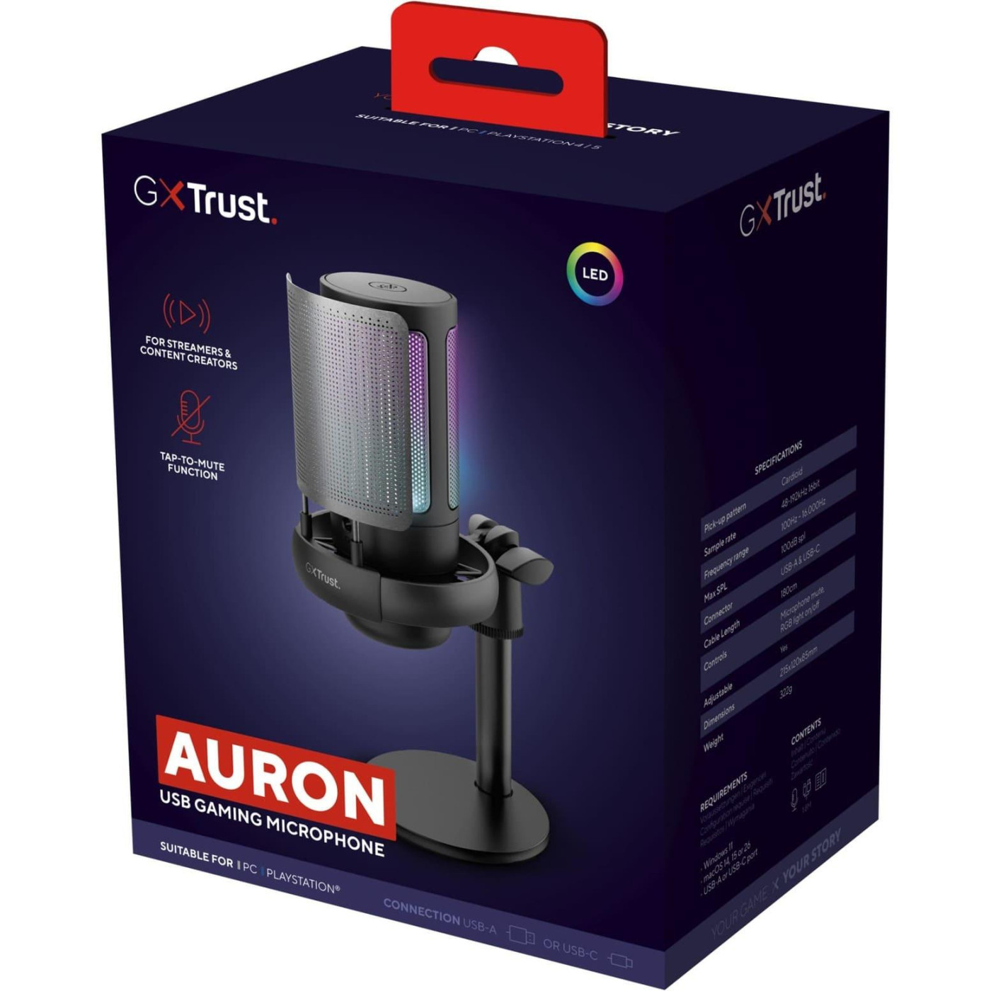 Микрофон Trust GXT 238 Auron USB-A Black (26081_TRUST)
