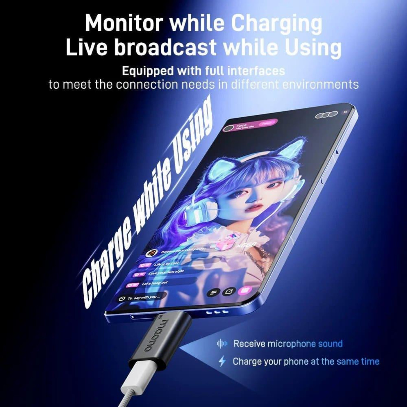 Микрофон Maono DM40 Pro Black (G-000003777)