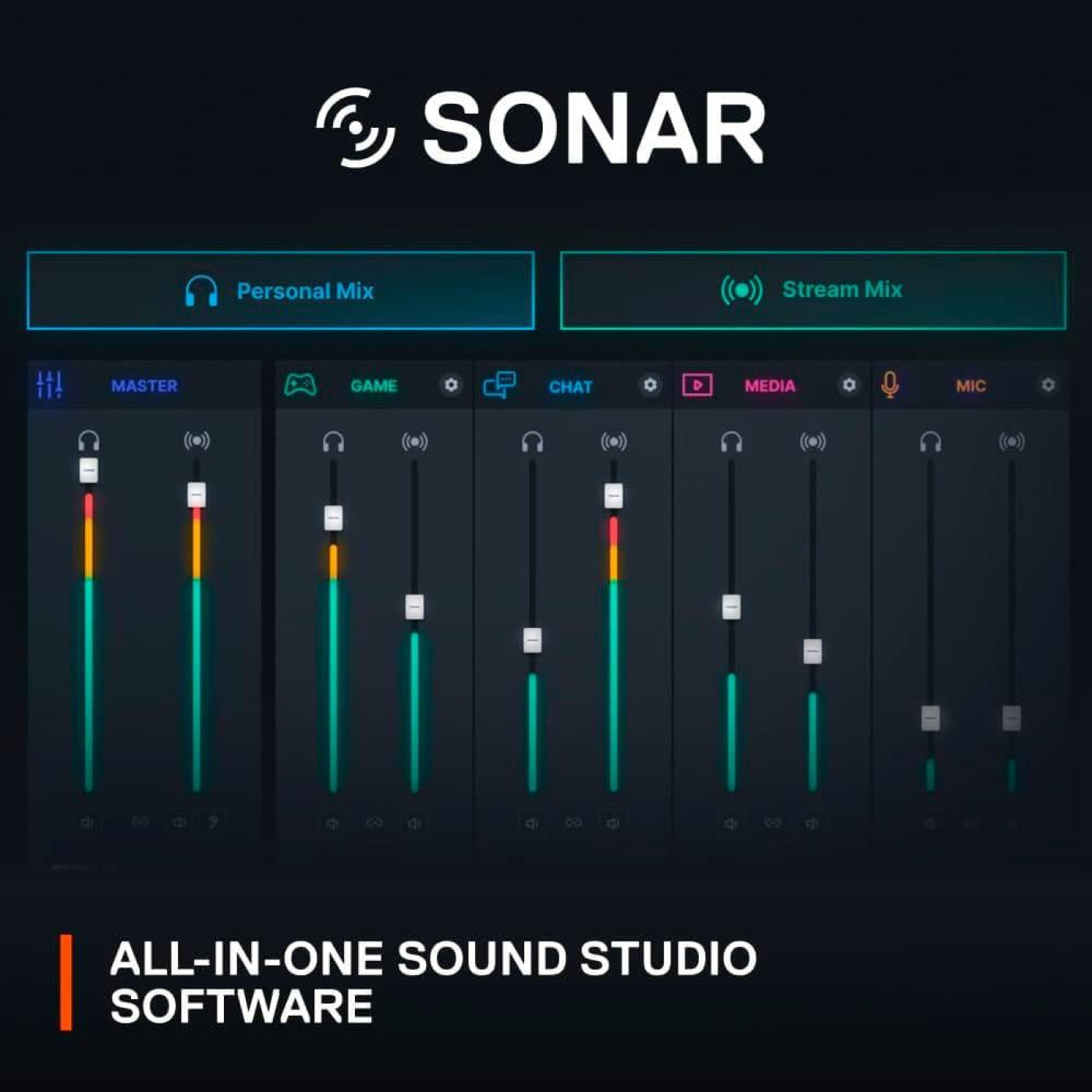 Микрофон SteelSeries Alias RGB USB Black (61601)