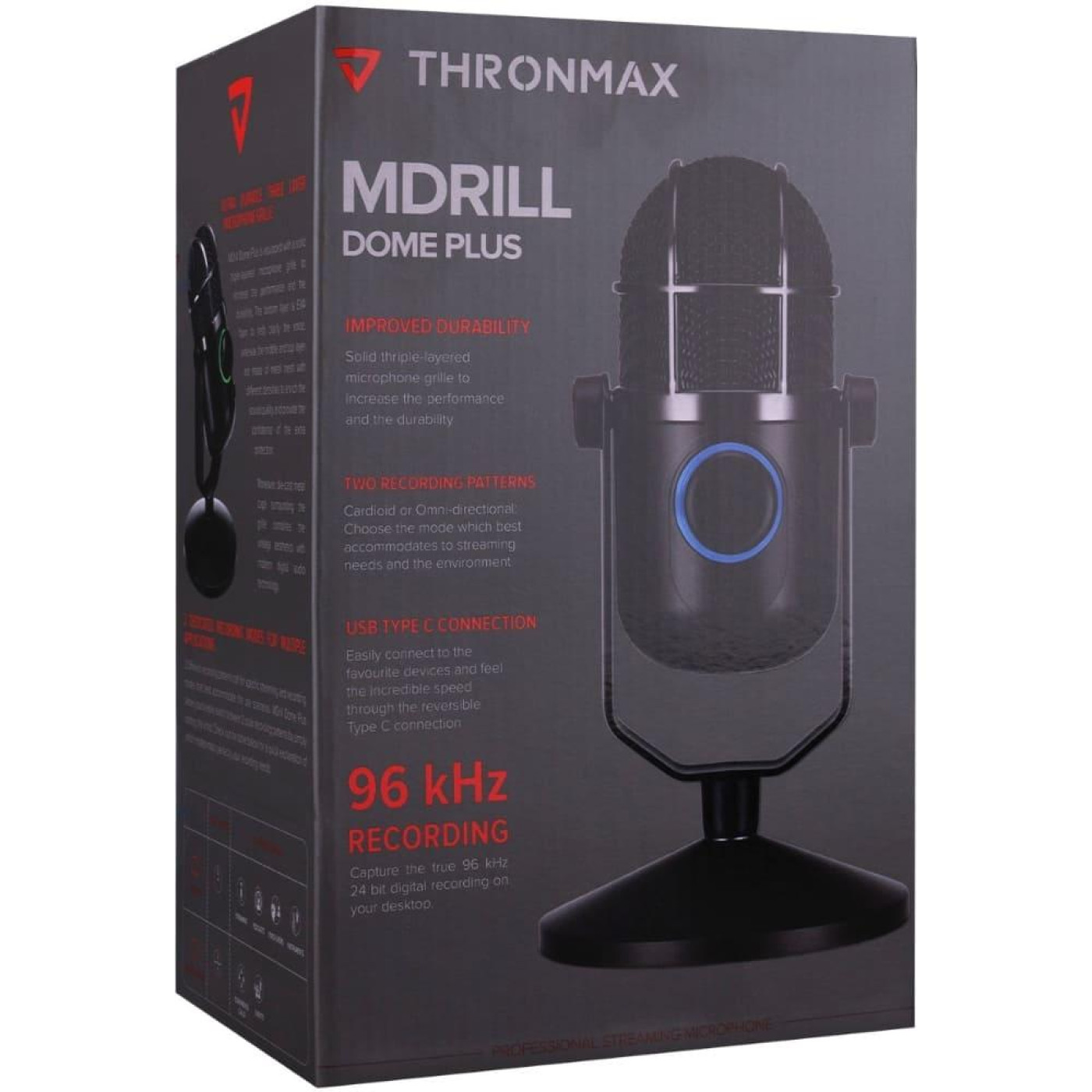 Микрофон Thronmax M3P Чорний (M3PLUSTHRONMAX)