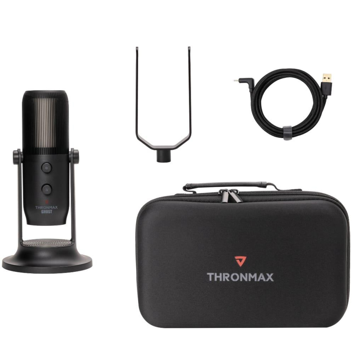 Микрофон Thronmax MDRILL GHOST M2RGB Чорний (M2RGBTHRONMAX)