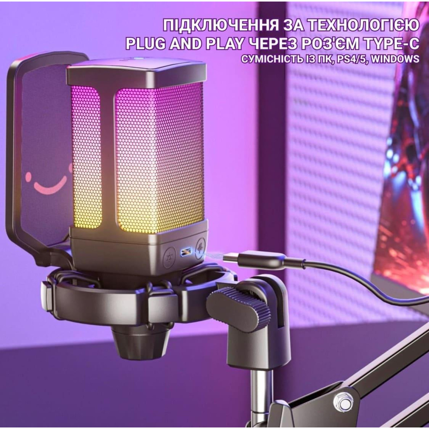 Микрофон Fifine Q6T Black (Q6T)