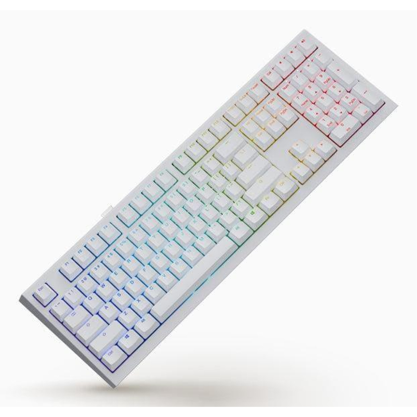 Клавиатура Ducky One X Wireless Magnetic White (ON2408AST3-DAUSPDOECL2WW1)