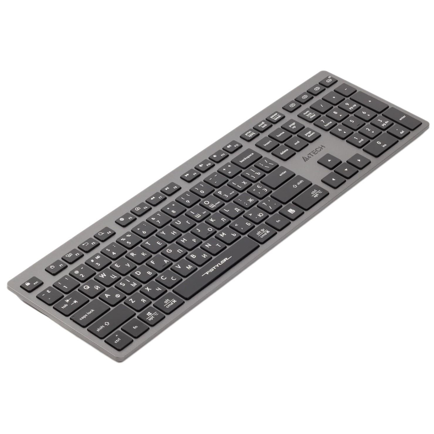 Клавиатура A4Tech Fstyler FBX50C Wireless Grey (FBX50C (Grey))