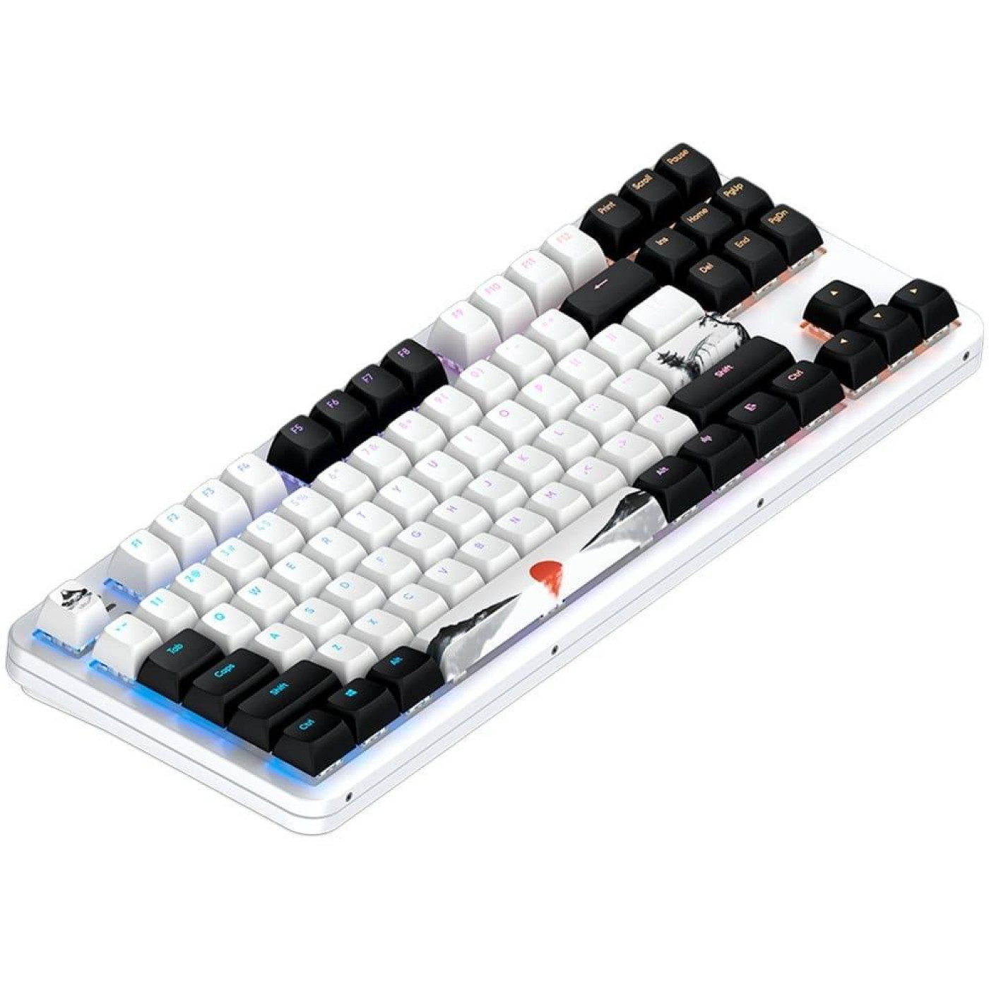 Клавиатура Dark Project ALU87 Fuji II (V2) ENG/UA Mechanical White (DPKB_FUJI_87_ANSI_UA)