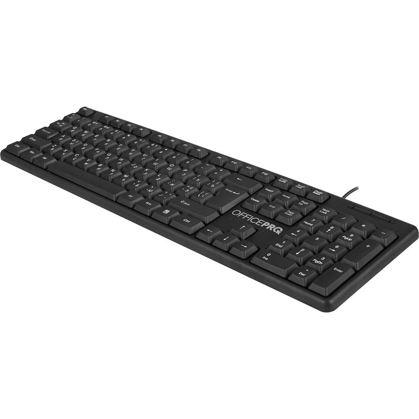 Клавиатура OfficePro SK166 USB Black (SK166)