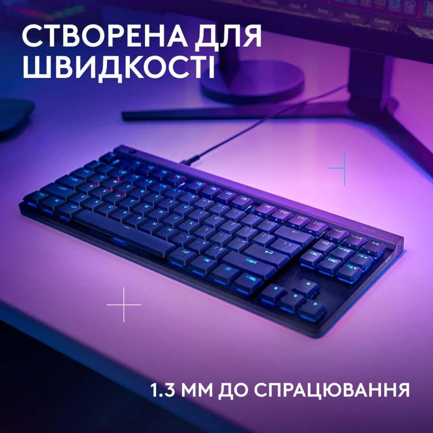 Клавиатура Logitech G515 TKL Mechanical Tactile USB Black (920-012872) U1