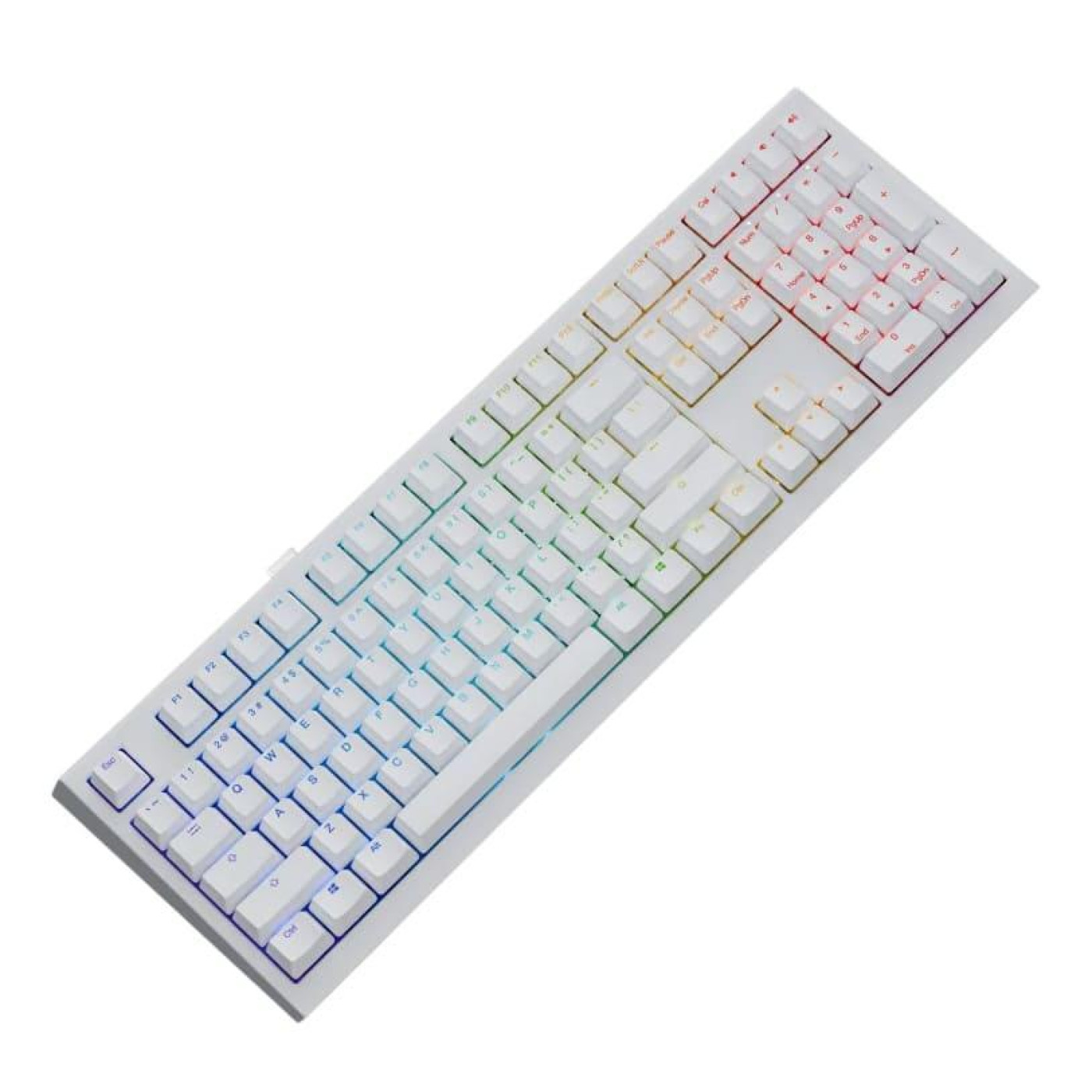 Клавіатура Ducky One X Wireless Magnetic White (ON2408AST3-DAUSPDOECL2WW1)