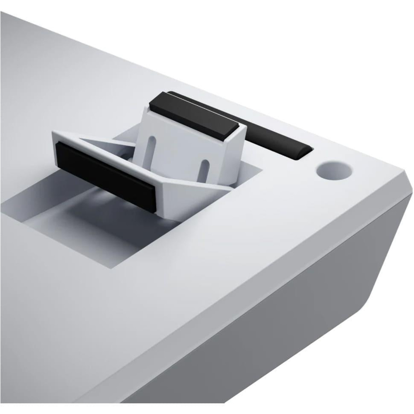 Клавіатура Ducky One X Wireless Magnetic White (ON2408AST3-DAUSPDOECL2WW1)