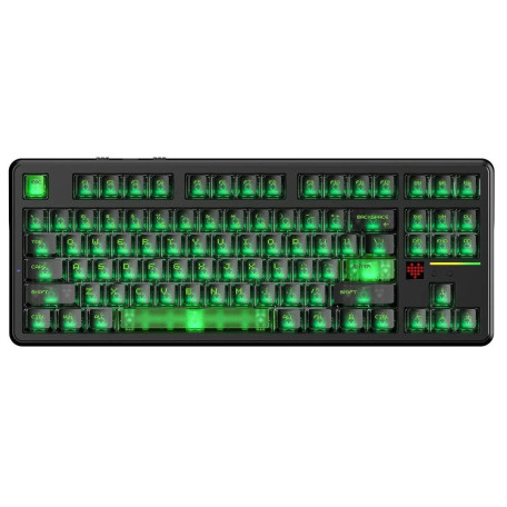 Клавіатура Attack Shark X87 Ultra RGB Meg Shark Switches Wireless (AS-6979033730229-SJ) Shadow Jade (G-000004500)