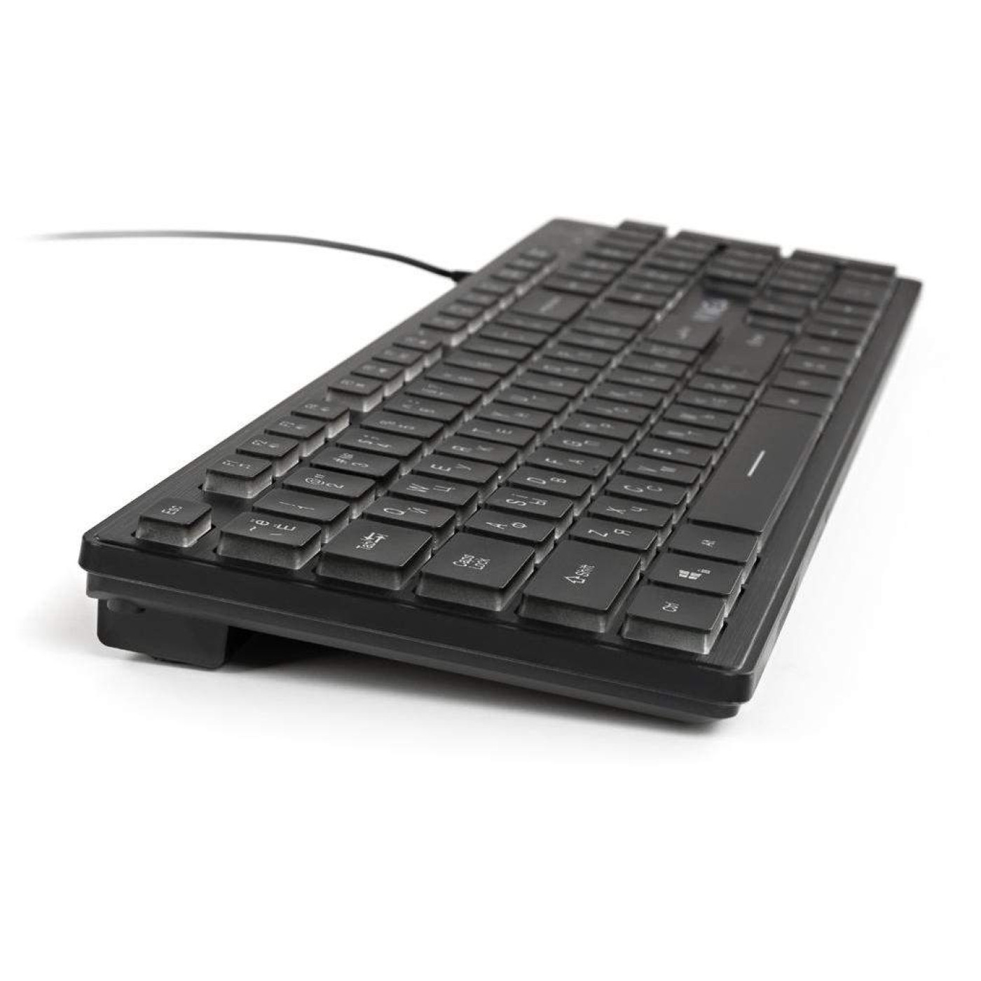 Клавіатура Vinga KB410 USB Black (KB410 Black)