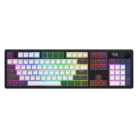 Клавиатура HATOR Skyfall 100 PRO Silent Switches Wireless Grey Black (HTK4100UA)