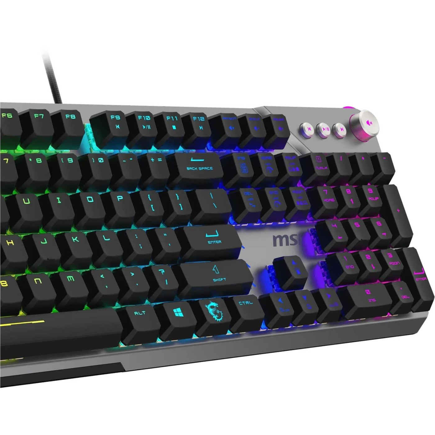 Клавіатура MSI Strike 600 Silent UA (S11-04UA225-CLA)