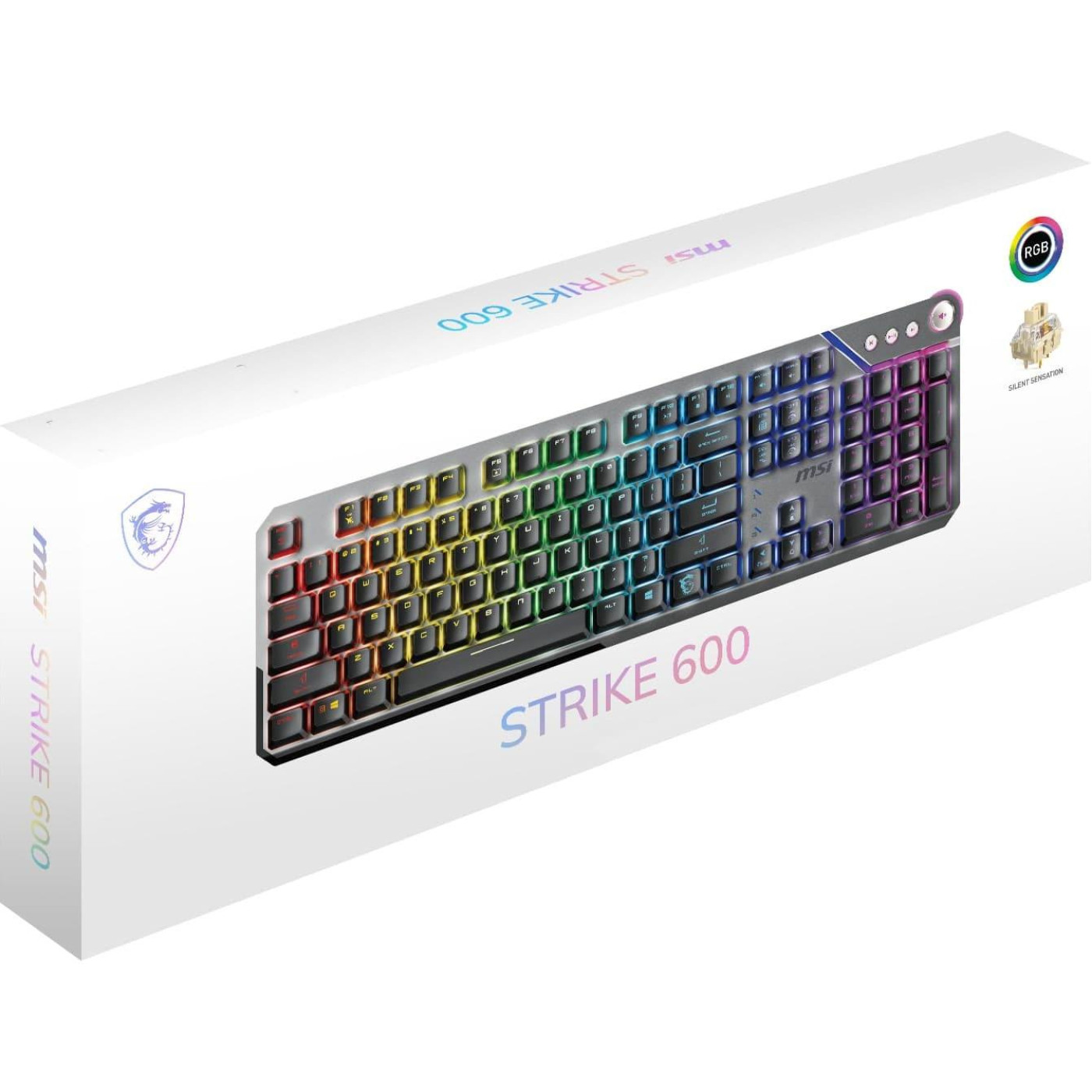 Клавіатура MSI Strike 600 Silent UA (S11-04UA225-CLA)