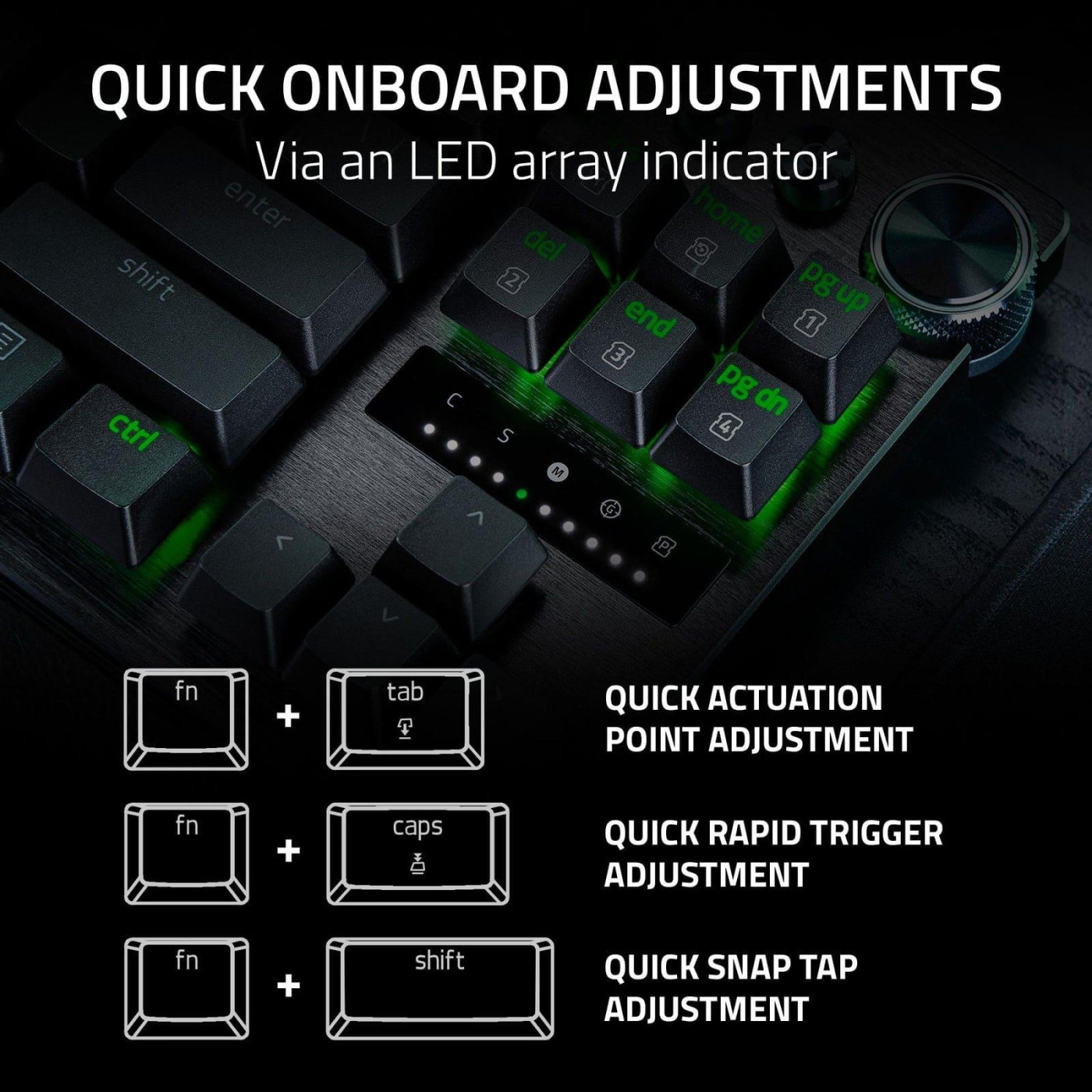 Клавіатура Razer Huntsman V3 Pro TKL 8KHz 84key Analog Optical Switch Gen-2 USB-A EN RGB Black (RZ03-05520100-R3M1)